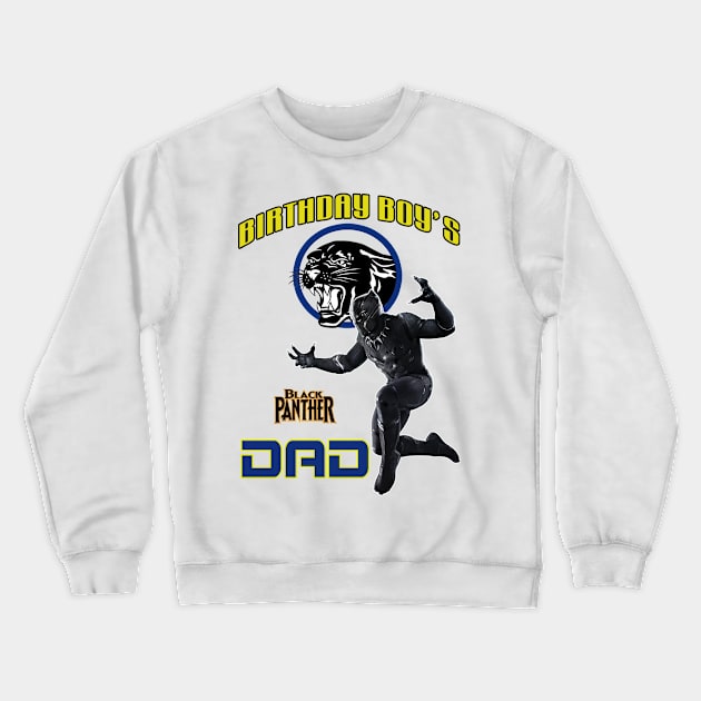 Superhero of Daddy Crewneck Sweatshirt by FirmanPrintables